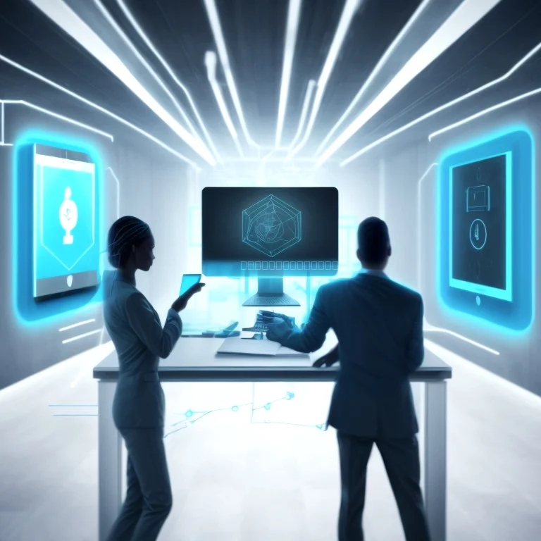 Screenshot of structured learning module